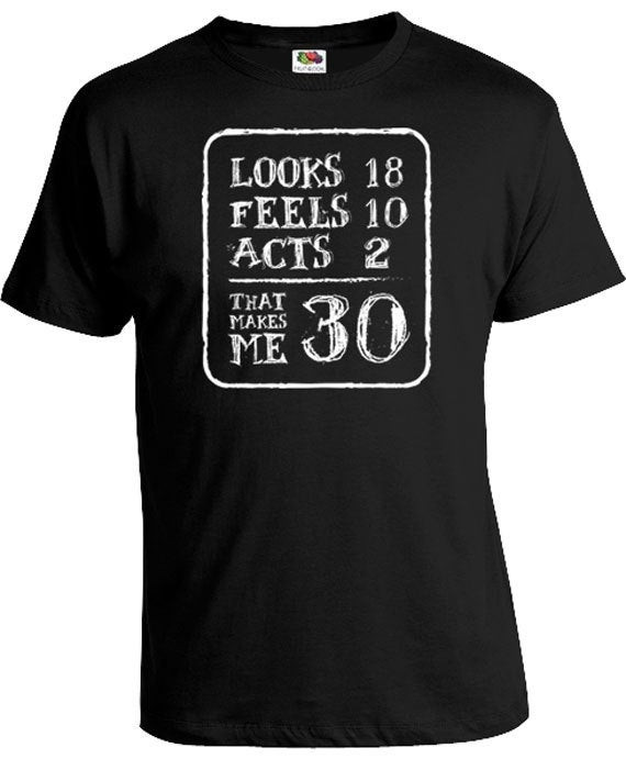 Best ideas about 30th Birthday Gifts For Men
. Save or Pin 30th Birthday Gift Ideas For Him Funny Birthday Shirt 30th Now.