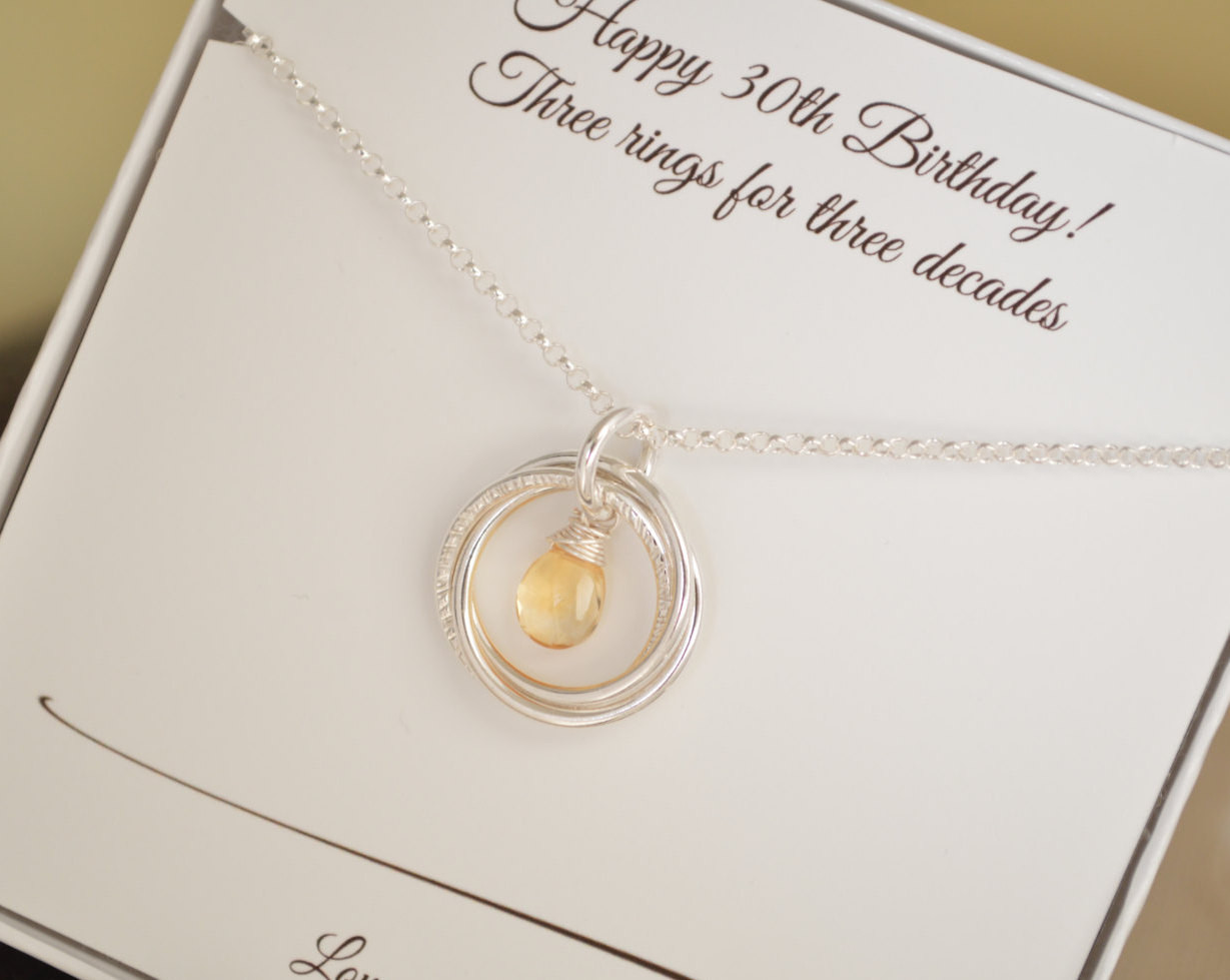 Best ideas about 30th Birthday Gifts For Sister
. Save or Pin 30th Birthday t for sister 3 sisters jewelry 30th Now.