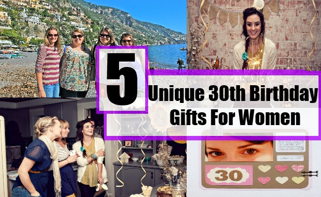 Best ideas about 30th Birthday Gifts For Women
. Save or Pin Unique 30th Birthday Gifts For Women Gift Ideas For A Now.