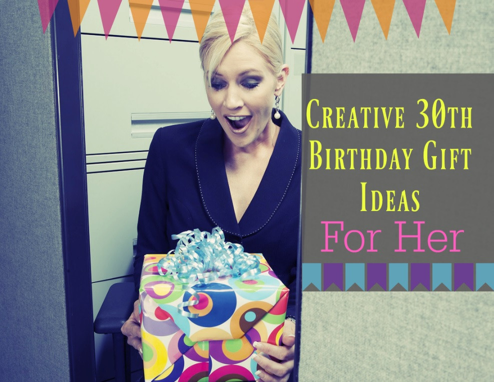 Best ideas about 30th Birthday Ideas For Her
. Save or Pin Creative 30th Birthday Gift Ideas For Her Birthday Monster Now.