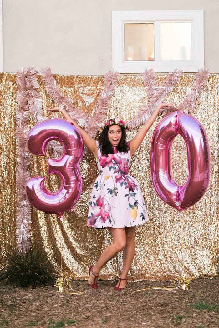 Best ideas about 30th Birthday Party
. Save or Pin Kara s Party Ideas Sparkly 30th Birthday Bash Now.