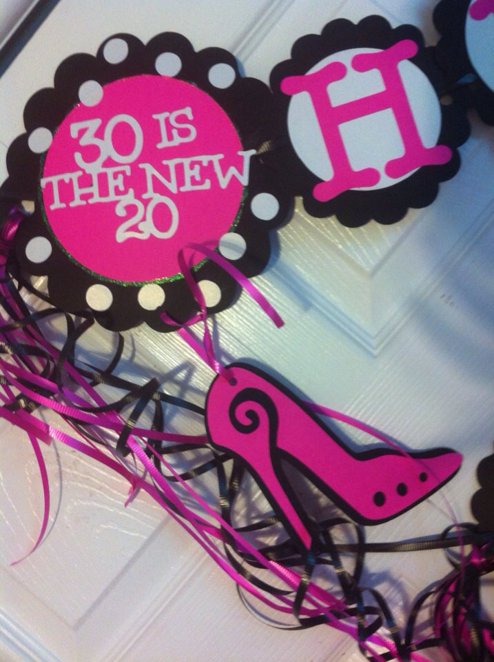 Best ideas about 30th Birthday Party Decor
. Save or Pin 30th Birthday Decorations Personalization Available Now.