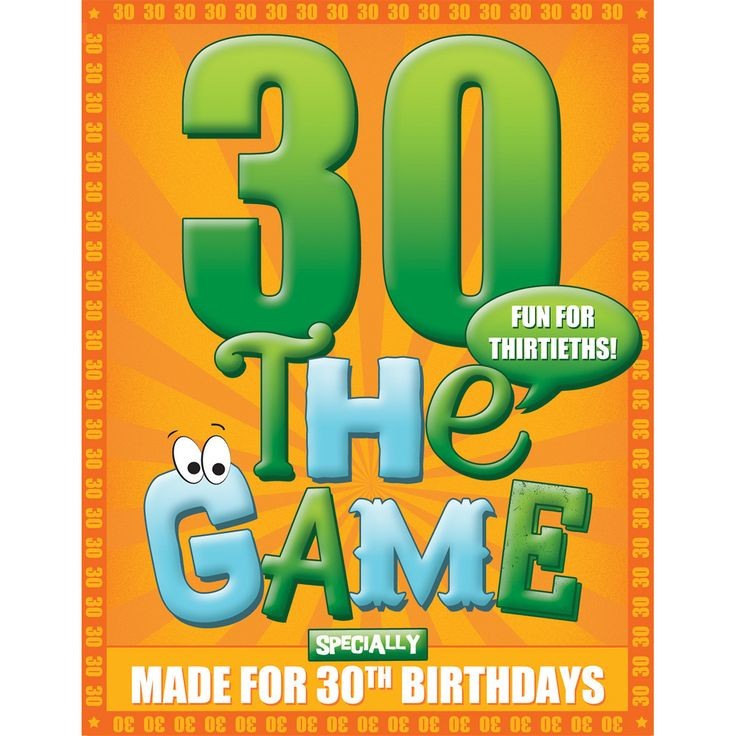 Best ideas about 30th Birthday Party Games
. Save or Pin 30th Birthday Game Now.