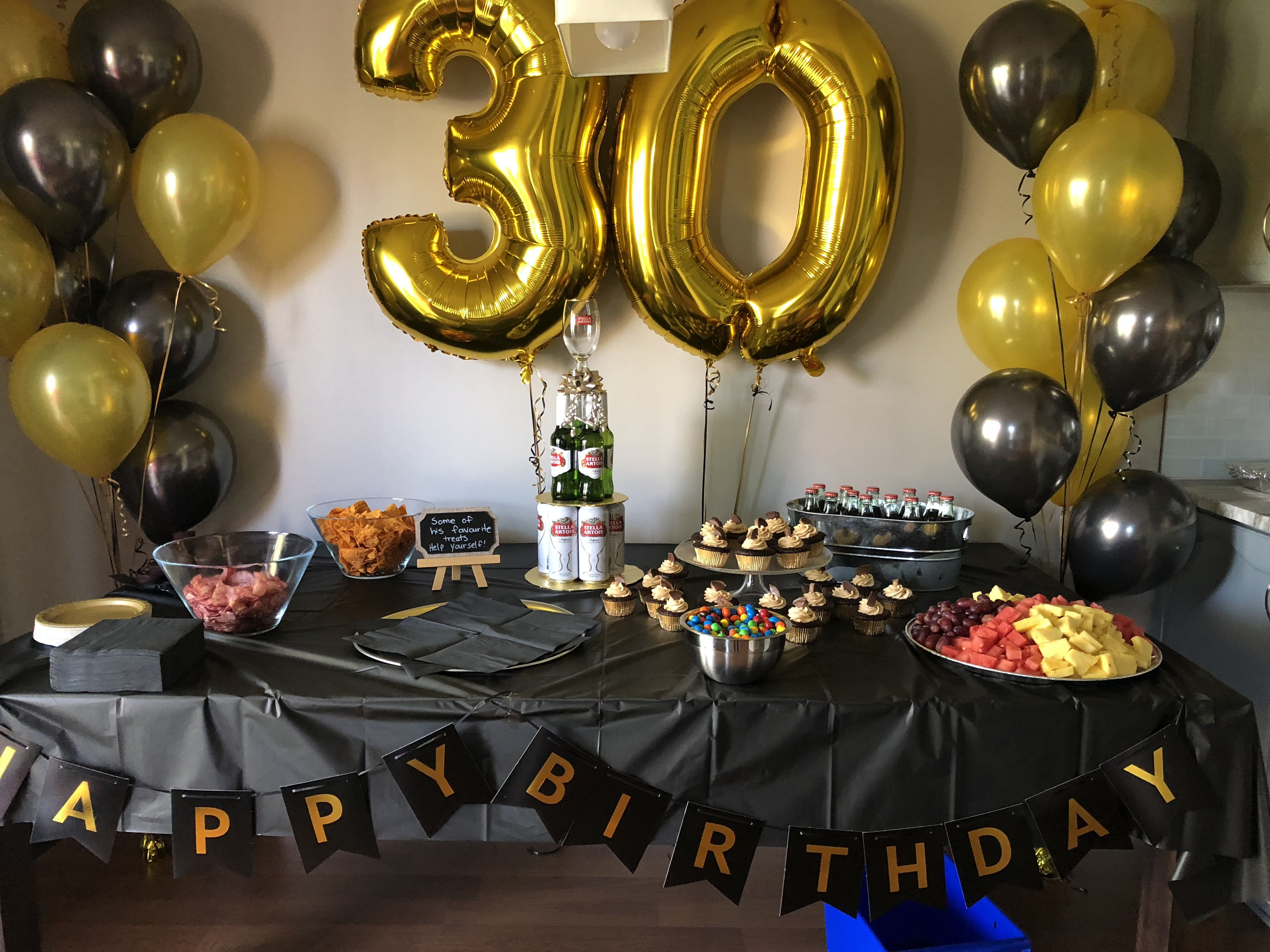 Best ideas about 30th Birthday Party Ideas For Him
. Save or Pin 30th Birthday decor for him Now.