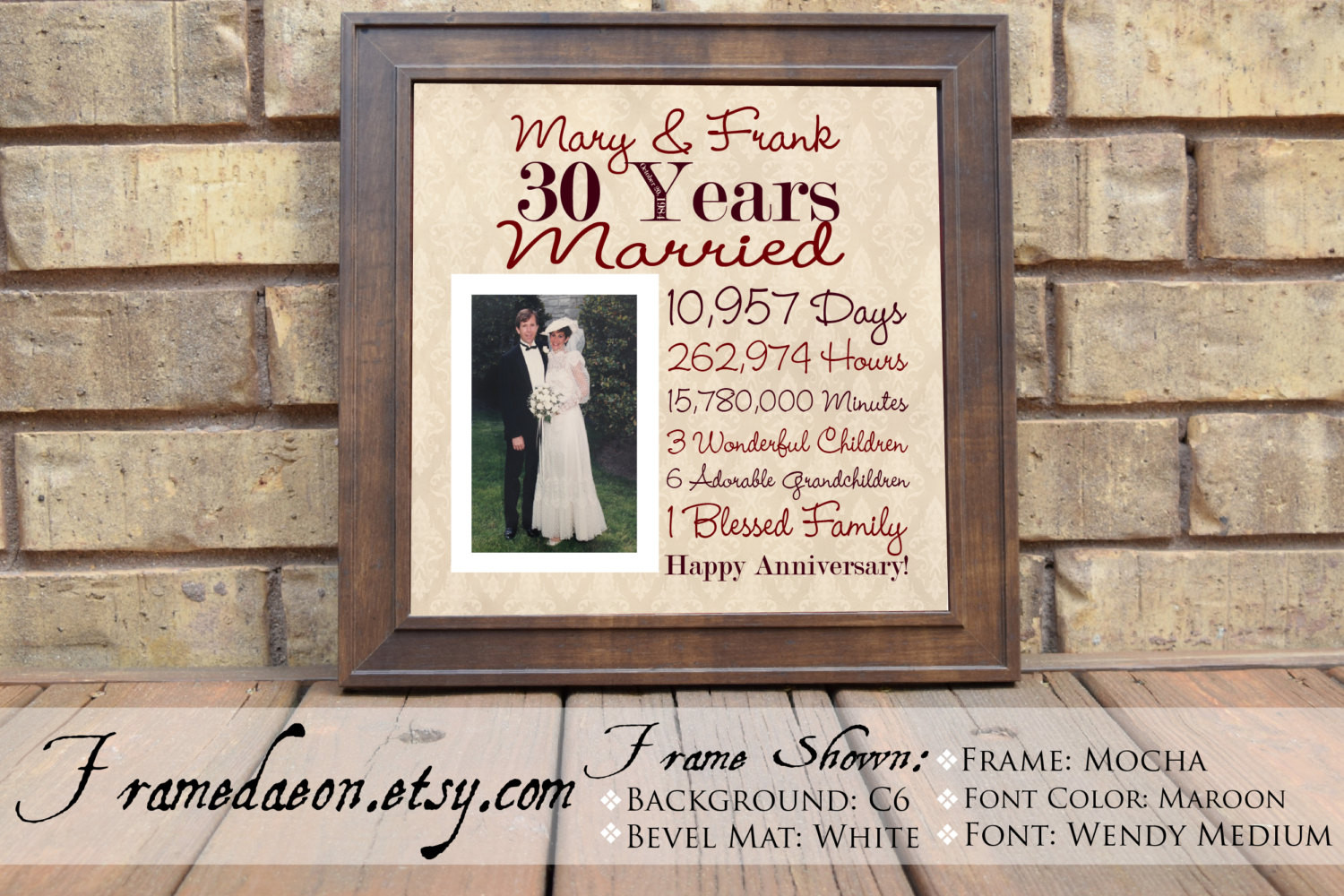 Best ideas about 30Th Wedding Anniversary Gift Ideas For Parents
. Save or Pin Wedding Anniversary 30th Wedding Anniversary Gift Parent Now.