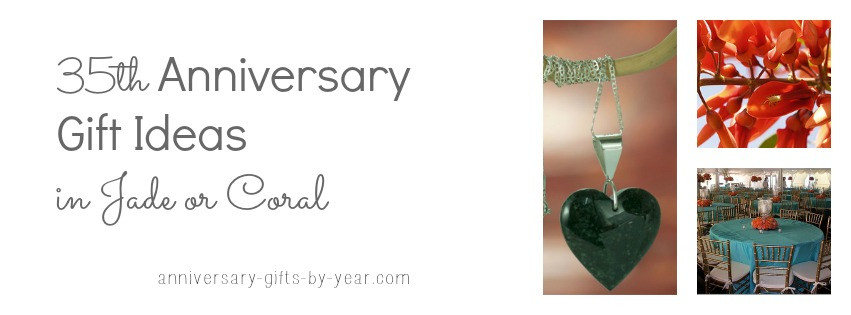 Best ideas about 35Th Wedding Anniversary Gift Ideas
. Save or Pin 35th Wedding Anniversary Gifts Guide Now.