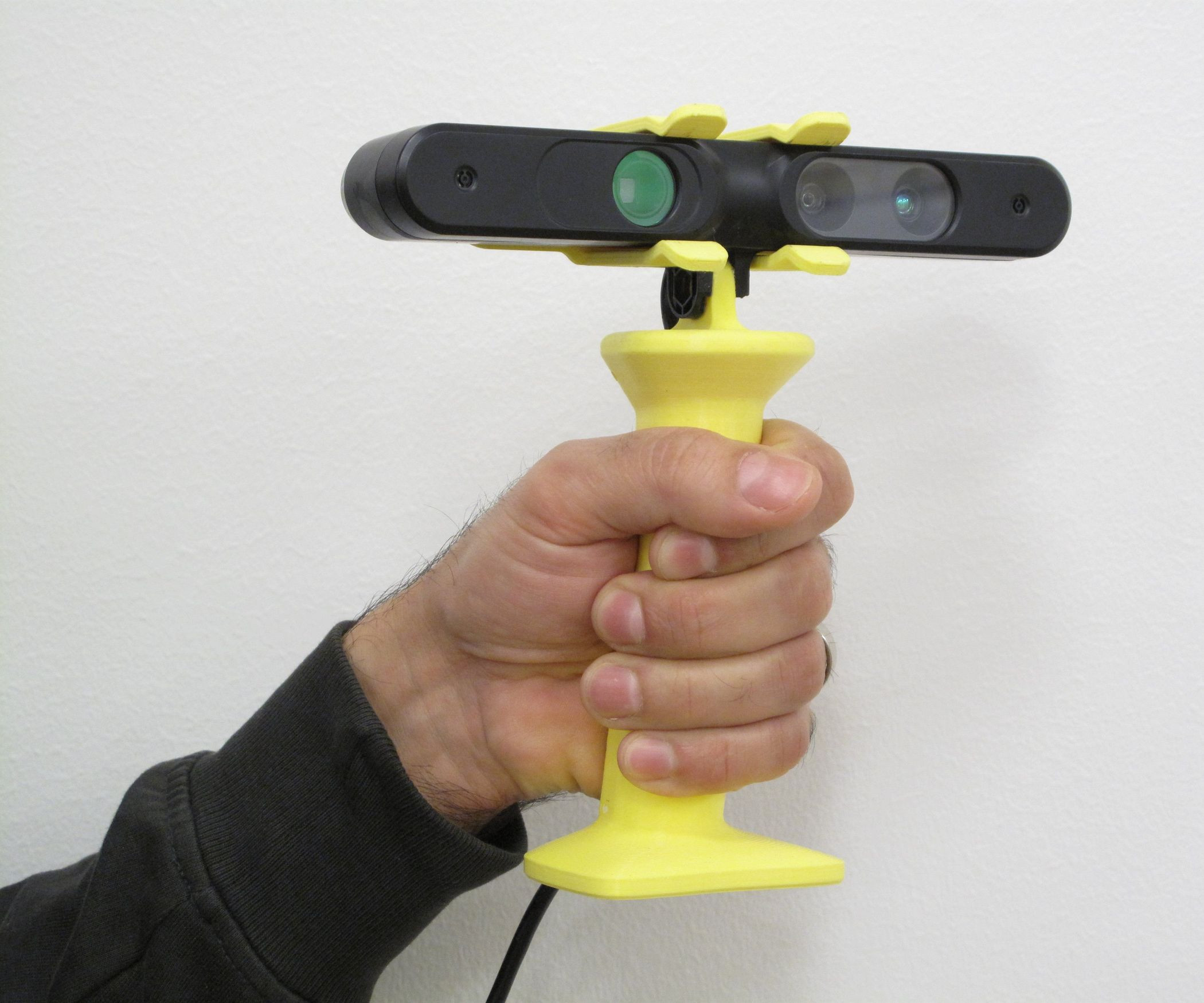 Best ideas about 3D Scanner DIY
. Save or Pin 3D Printable Grip and Lens Cover for ASUS XTION Handheld Now.