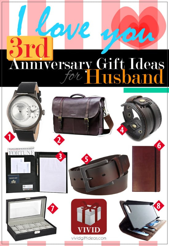 Best ideas about 3Rd Anniversary Gift Ideas
. Save or Pin 3rd Wedding Anniversary Gift Ideas for Him Vivid s Now.