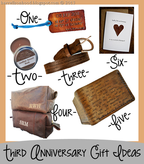 Best ideas about 3Rd Anniversary Gift Ideas
. Save or Pin third anniversary leather t ideas for him etsy finds Now.