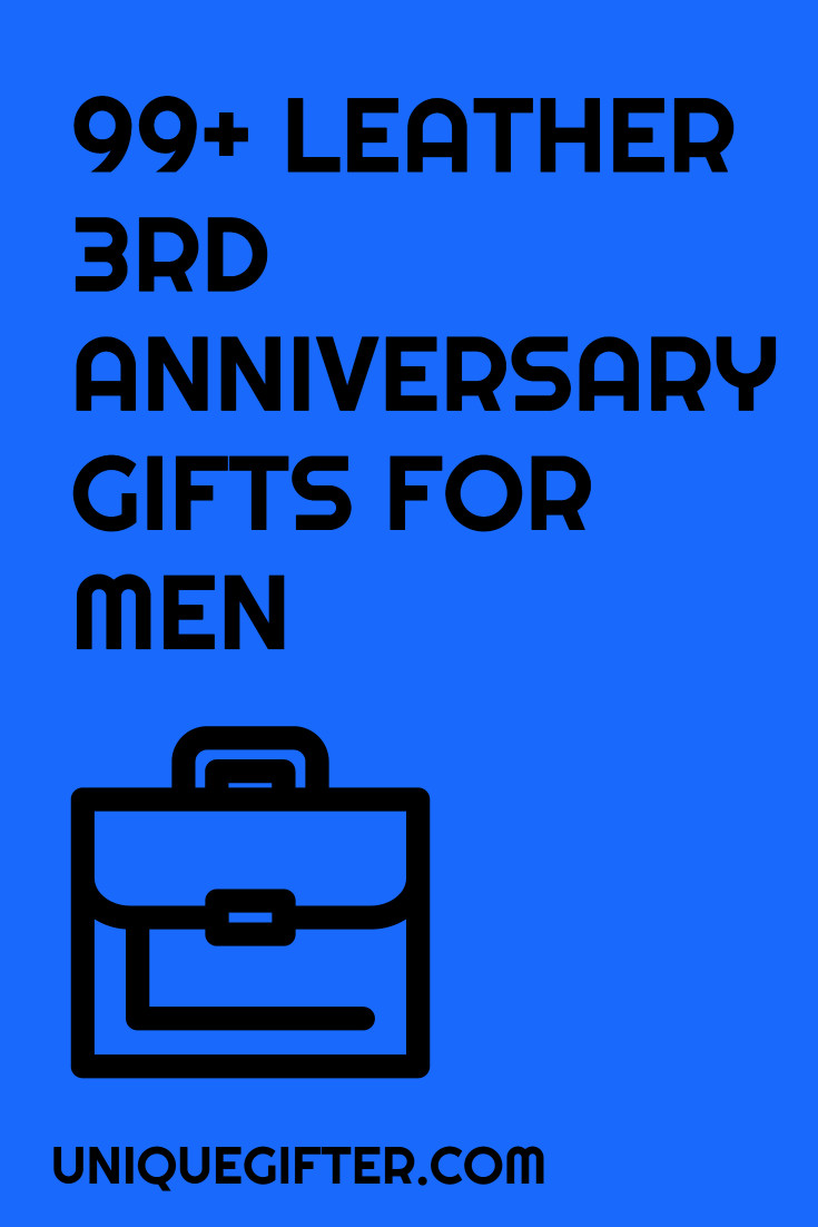 Best ideas about 3Rd Anniversary Gift Ideas For Him
. Save or Pin Leather 3rd Anniversary Gifts for Him Unique Gifter Now.