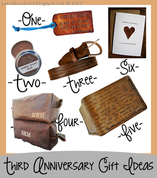 Best ideas about 3Rd Anniversary Gift Ideas For Him
. Save or Pin third anniversary leather t ideas for him etsy finds Now.