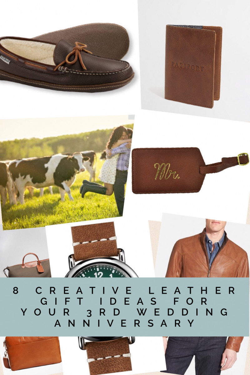 Best ideas about 3Rd Anniversary Gift Ideas
. Save or Pin 8 Creative Leather Gift Ideas for your 3rd Wedding Now.