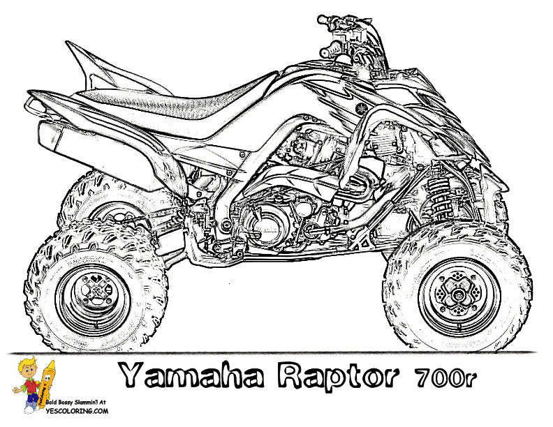 Квадроцикл рисунок для детей