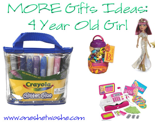 Best ideas about 4 Year Old Birthday Girl Gift Ideas
. Save or Pin Gift Ideas 4 Year Old Girl so she says Now.