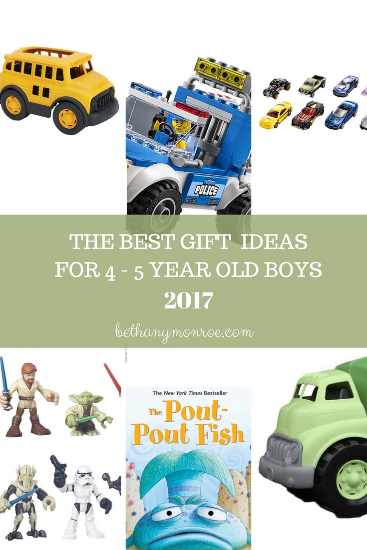 Best ideas about 4 Year Old Gift Ideas
. Save or Pin Gift Ideas for 4 5 Year Old Boys • bethanymonroe Now.