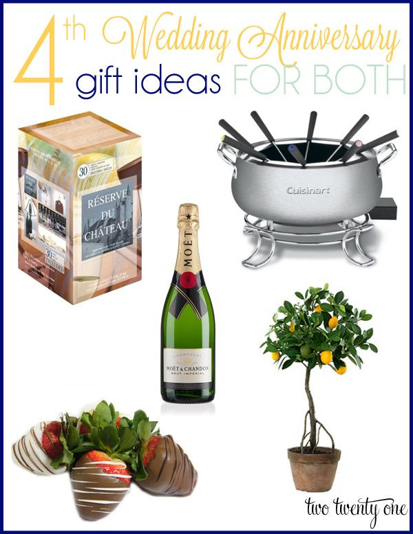 Best ideas about 4 Year Wedding Anniversary Gift Ideas For Him
. Save or Pin 4th Anniversary Gift Ideas Now.