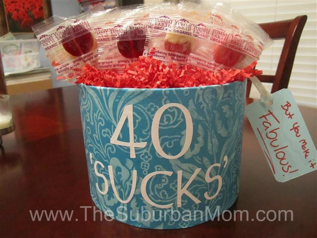 Best ideas about 40 Birthday Gift Ideas
. Save or Pin DIY 30th 40th or 50th Birthday Gift TheSuburbanMom Now.