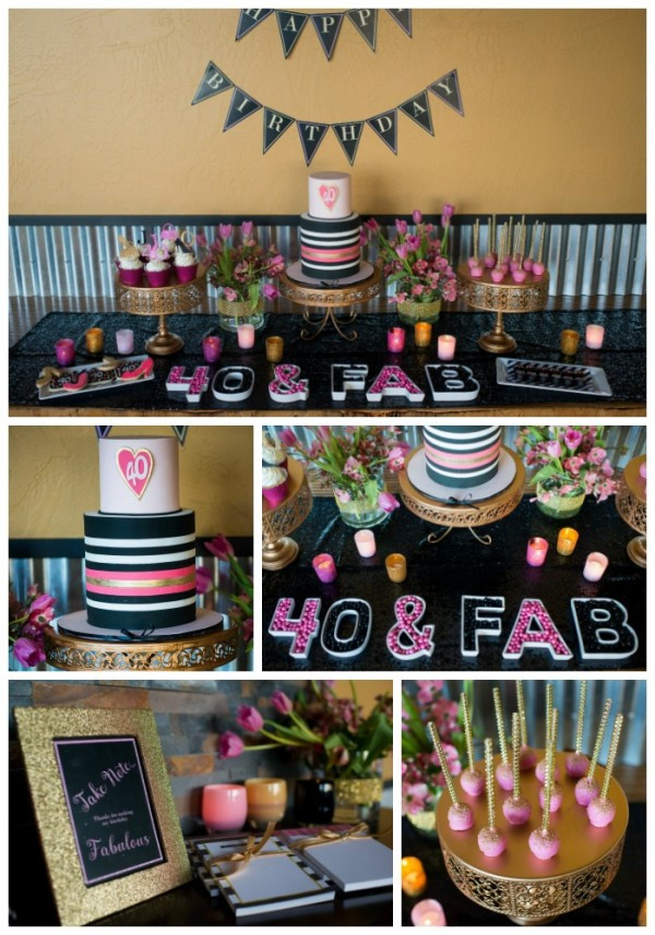 Best ideas about 40 Birthday Ideas
. Save or Pin Glamorous 40th Birthday Party Pretty My Party Now.