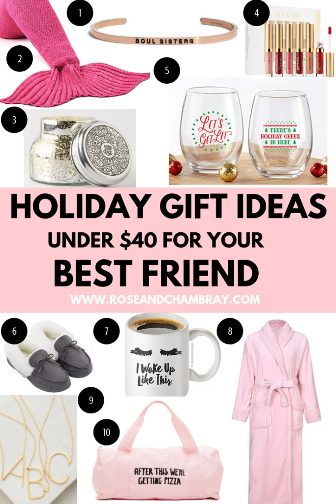 Best ideas about $40 Gift Ideas
. Save or Pin Holiday Gift Ideas for Your Best Friend Under $40 Now.