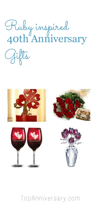 Best ideas about 40Th Anniversary Gift Ideas
. Save or Pin 40th Wedding Anniversary Gift Ideas From TopAnniversary Now.