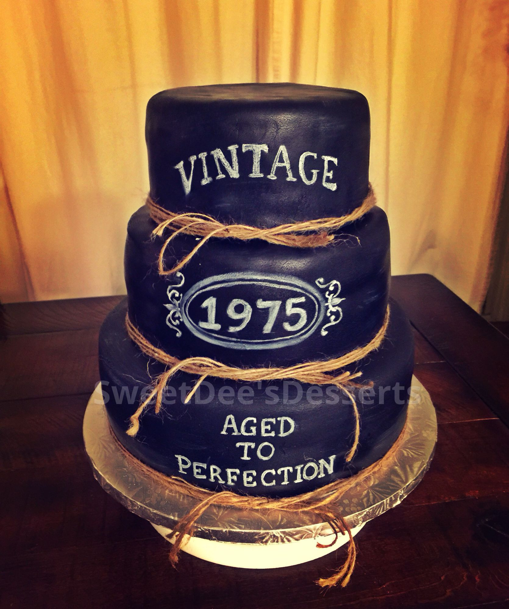 Best ideas about 40th Birthday Cake Ideas For Him
. Save or Pin Vintage whiskey 40th aged to perfection cake Now.