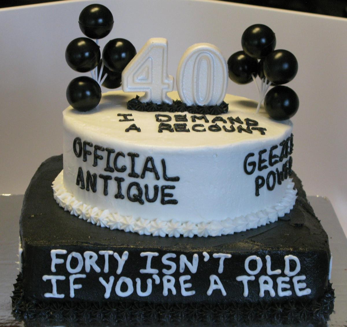 Best ideas about 40th Birthday Cake Ideas Funny
. Save or Pin Over The Hill 40th Birthday Cake Now.