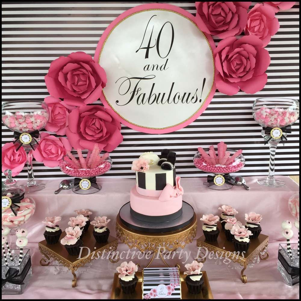 Best ideas about 40th Birthday Decor
. Save or Pin Fashion Birthday Party Ideas Now.