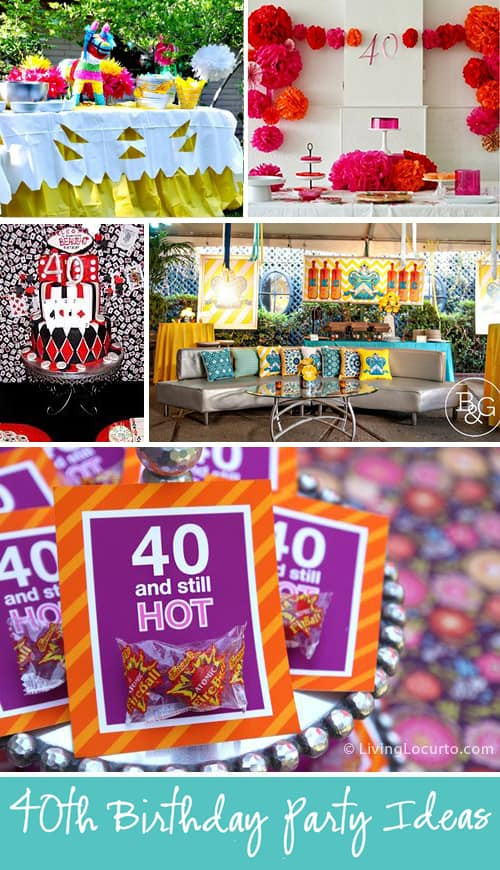 Best ideas about 40th Birthday Decorations For Her
. Save or Pin 10 Amazing 40th Birthday Party Ideas for Men and Women Now.