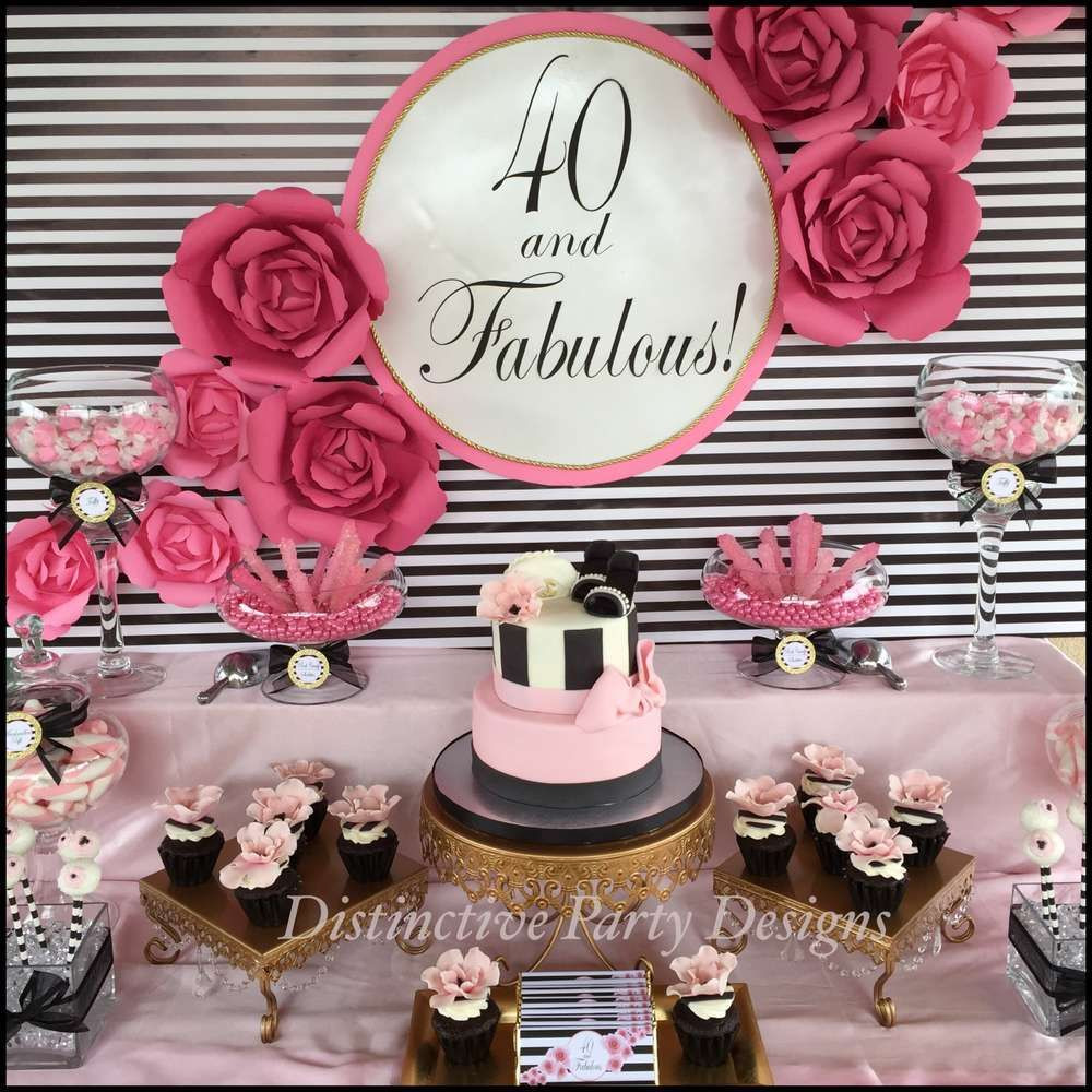 Best ideas about 40th Birthday Decorations
. Save or Pin Fashion Birthday Party Ideas Now.