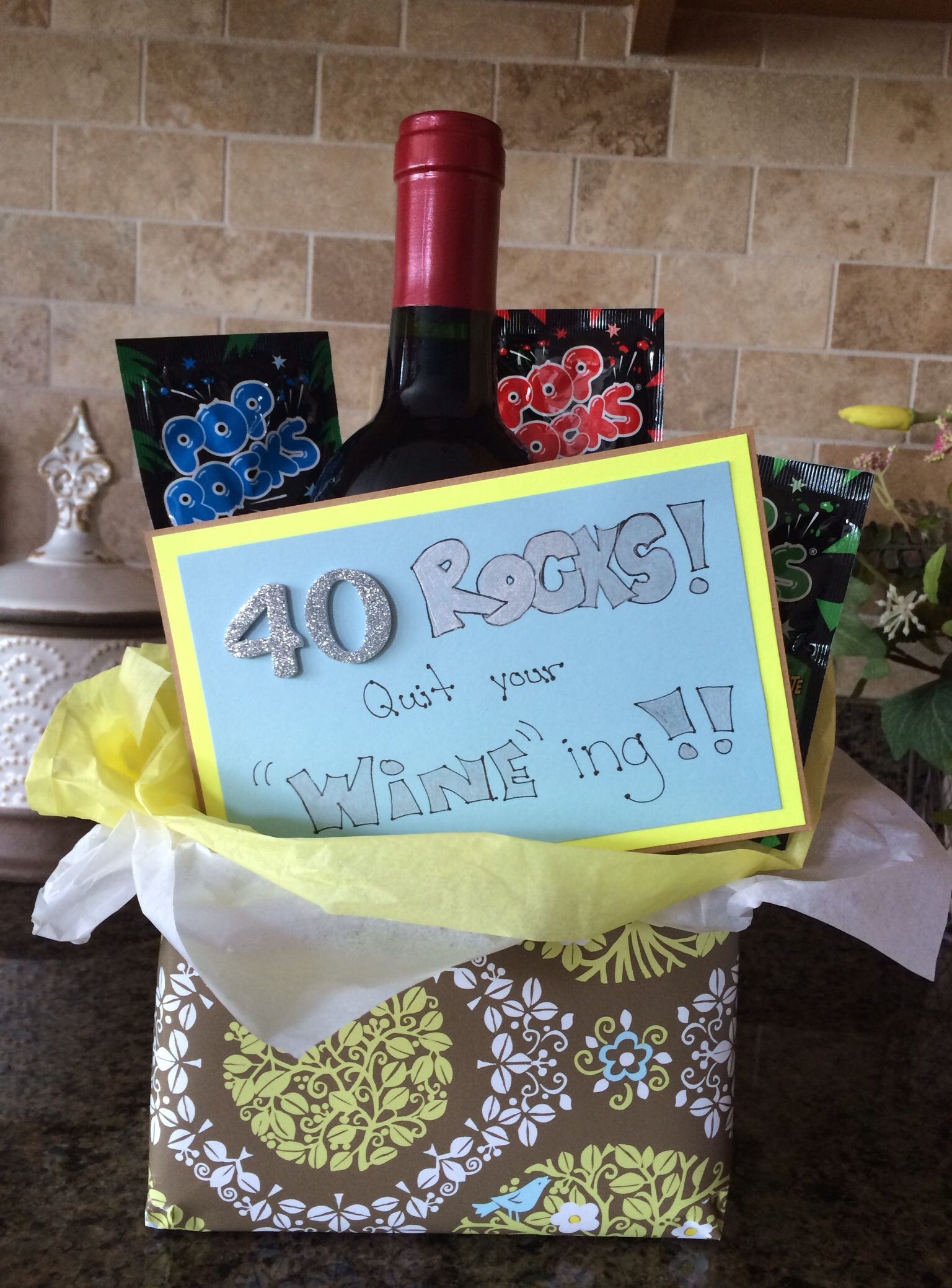 Best ideas about 40th Birthday Gag Gift Ideas
. Save or Pin 40th birthday t idea Creative t ideas Now.