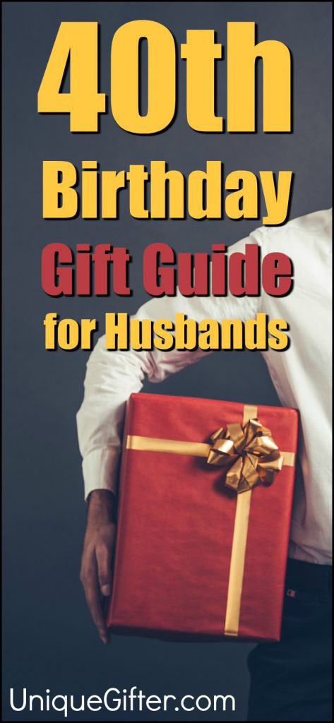 Best ideas about 40th Birthday Gift Ideas For Husband
. Save or Pin 40 Gift Ideas for your Husband s 40th Birthday Unique Gifter Now.