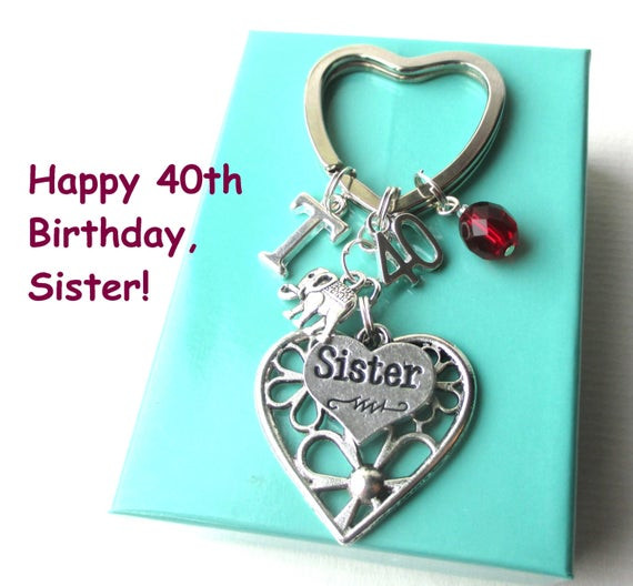 Best ideas about 40th Birthday Gifts For Sister
. Save or Pin Personalised 40th t for Sister 40th by DoodlepopDesigns Now.