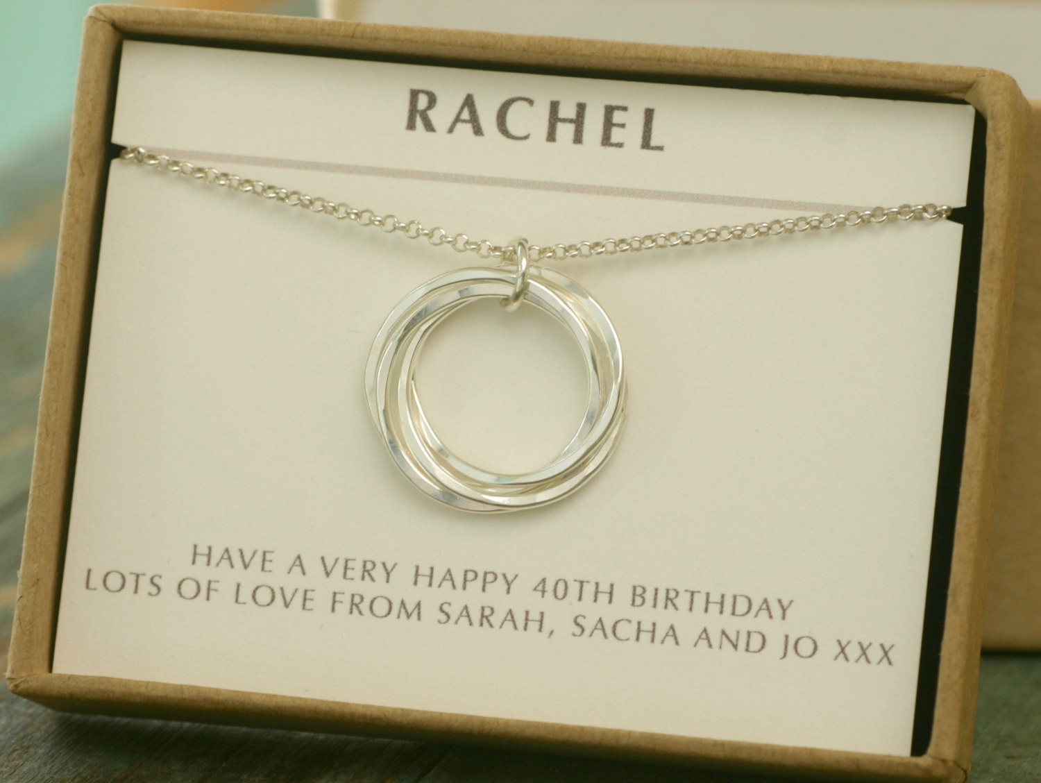 Best ideas about 40th Birthday Gifts For Sister
. Save or Pin 40th birthday t 4 best friend necklace 4 sister jewelry Now.
