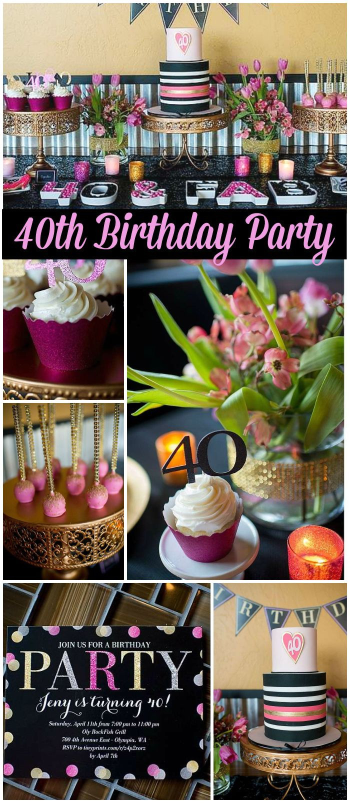 Best ideas about 40th Birthday Party
. Save or Pin 25 best ideas about 40th Birthday Decorations on Now.