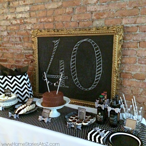 Best ideas about 40th Birthday Party Ideas For Husband
. Save or Pin 40th Birthday Party Idea for a Man Now.