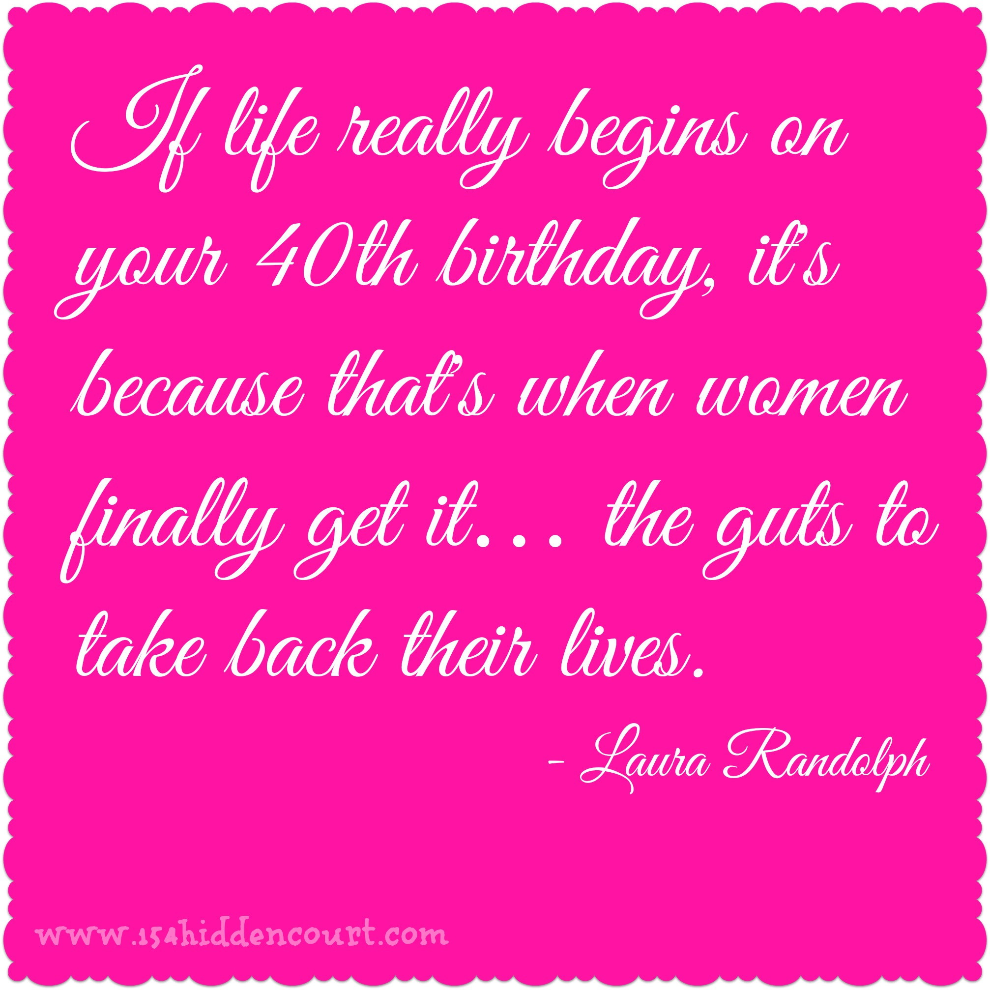 Best ideas about 40th Birthday Quotes Female
. Save or Pin 40th Birthday Quotes For Women QuotesGram Now.
