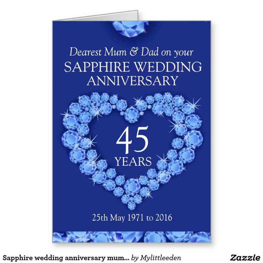 Best ideas about 45Th Wedding Anniversary Gift Ideas For Parents
. Save or Pin 45Th Wedding Anniversary Gift Ideas For Parents Now.