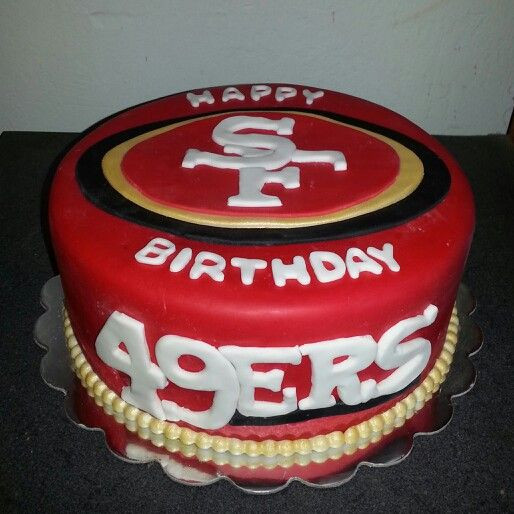 Best ideas about 49er Birthday Cake
. Save or Pin 49ers cake by Soveida Estrada Estrada Alvarez Now.