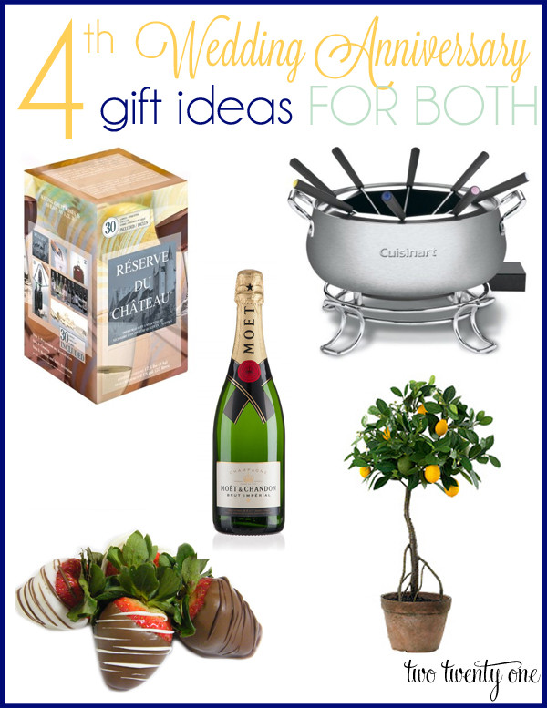 Best ideas about 4Th Anniversary Gift Ideas
. Save or Pin 4th Anniversary Gift Ideas Now.