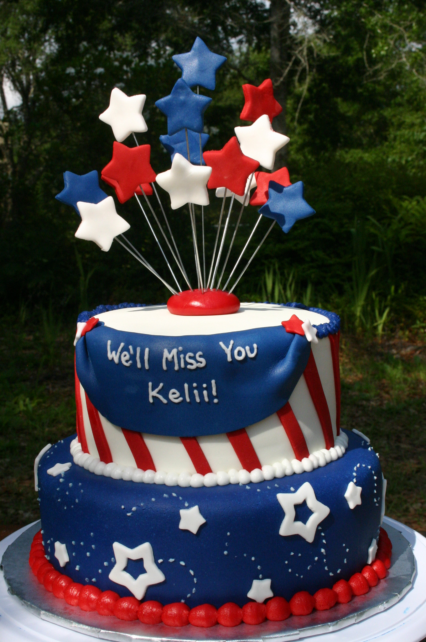 Best ideas about 4th Of July Birthday Cake
. Save or Pin Happy Birthday America Fourth of July Cake Now.