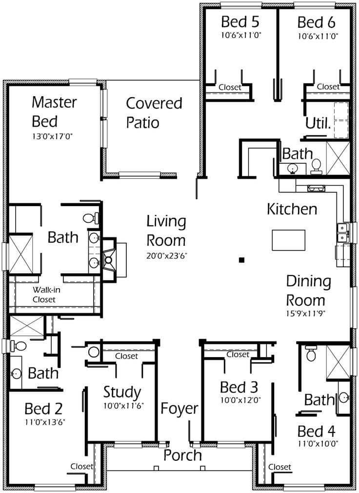 Best ideas about 5 Bedroom House Plans
. Save or Pin Best Simple 5 Bedroom House Plans New Home Plans Design Now.