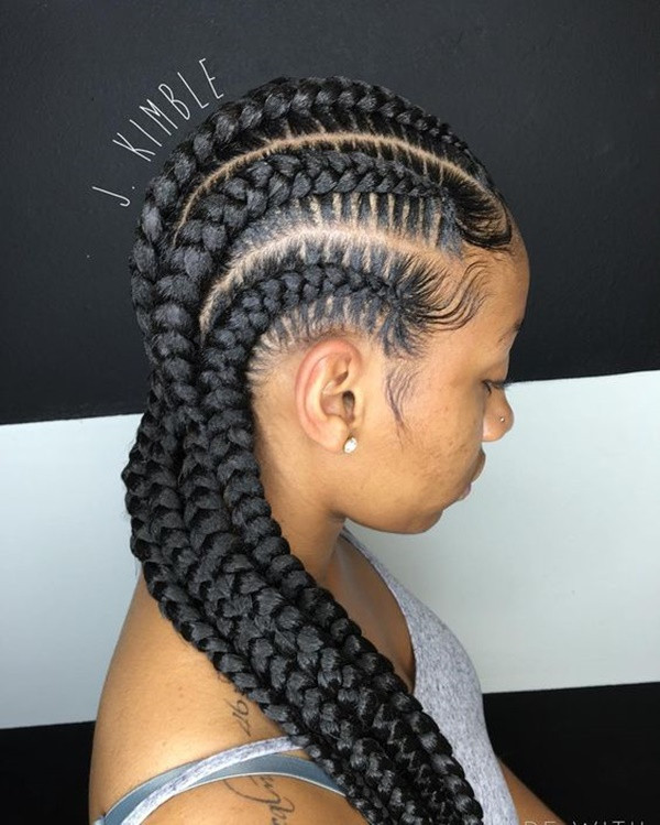 Best ideas about 5 Braids Hairstyle
. Save or Pin 125 Popular Feed in Braid Hairstyles [with Tutorial] Now.