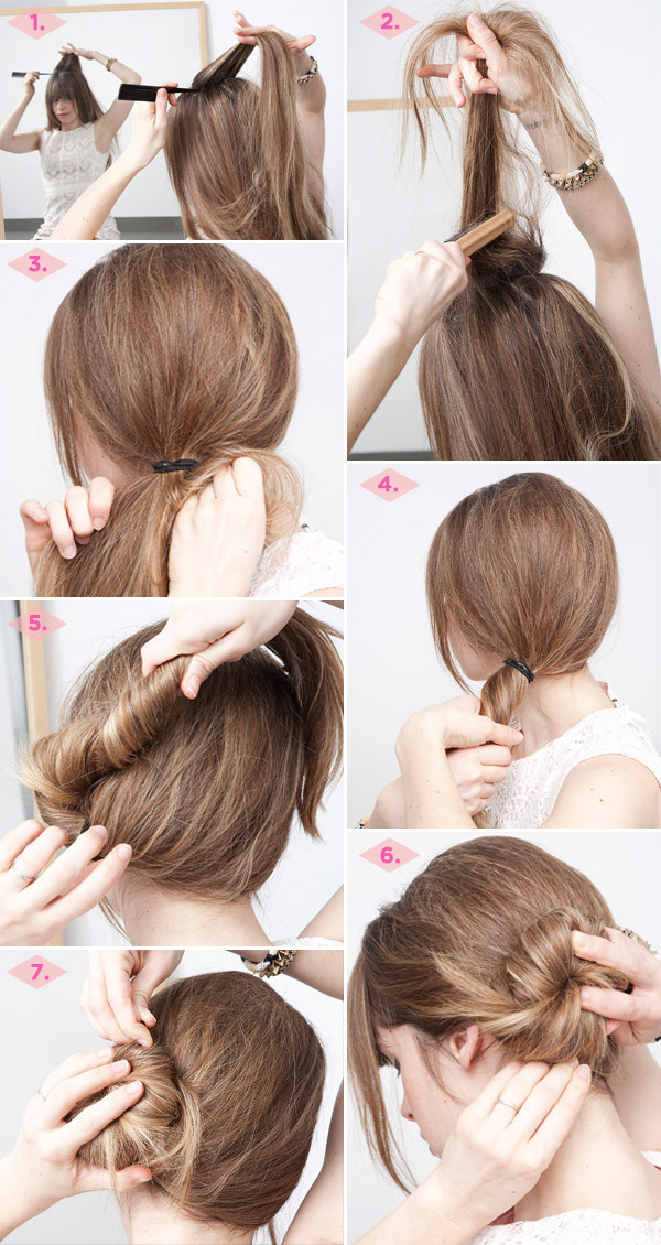 Best ideas about 5 Easy Hairstyles
. Save or Pin 27 Easy Five Minutes Hairstyles Tutorials Pretty Designs Now.