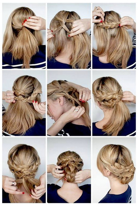 Best ideas about 5 Easy Hairstyles
. Save or Pin 5 easy hairstyles Now.