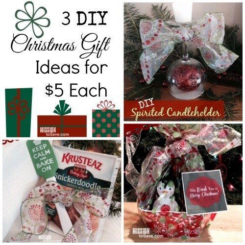 Best ideas about $5 Gift Ideas
. Save or Pin $5 DIY Christmas Gift Ideas Mission to Save Now.