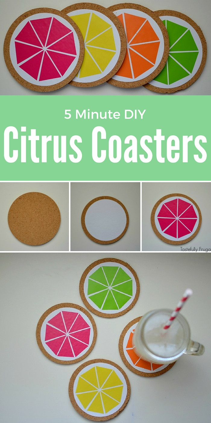 Best ideas about 5 Minute Crafts DIY
. Save or Pin DIY Citrus Coasters Tastefully Frugal Now.