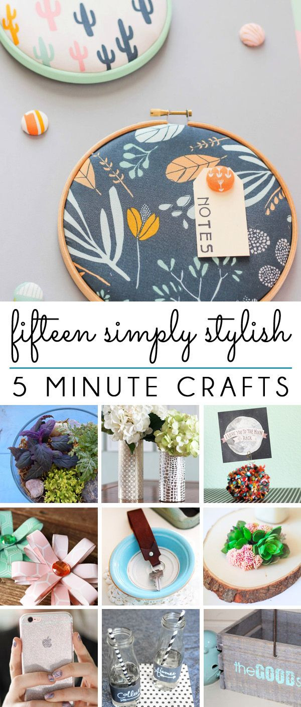 Best ideas about 5 Minute Crafts DIY
. Save or Pin five minute friday 15 Simply Stylish 5 Minute Crafts Now.