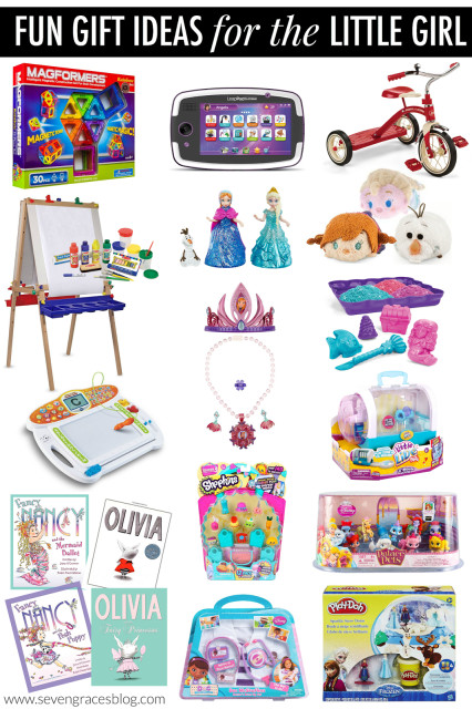 Best ideas about 5 Year Old Little Girl Birthday Gift Ideas
. Save or Pin Christmas Gift Ideas for the Little Girl Seven Graces Now.