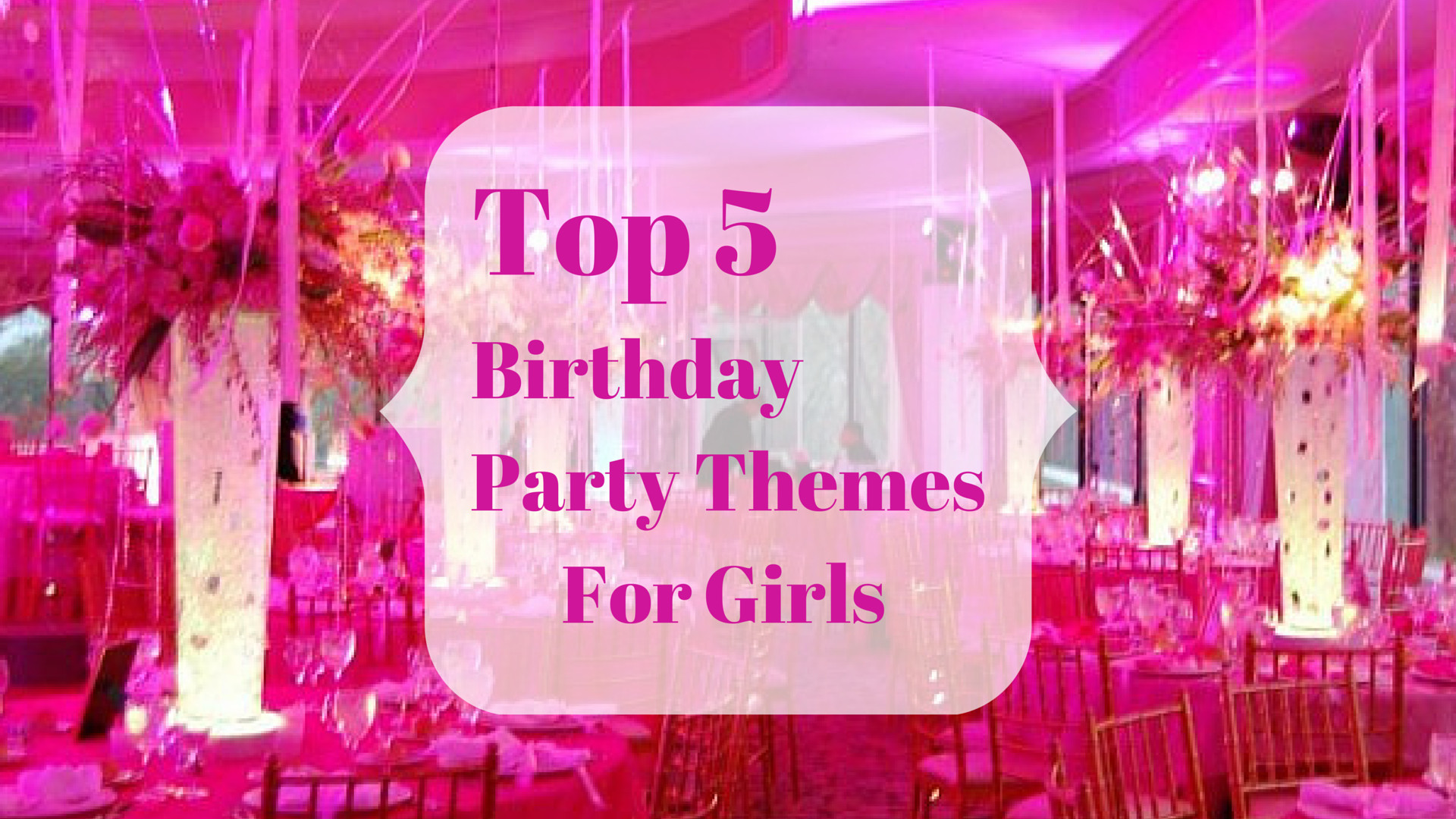 Best ideas about 5 Year Old Little Girl Birthday Gift Ideas
. Save or Pin Top 5 Girl Party Themes Now.