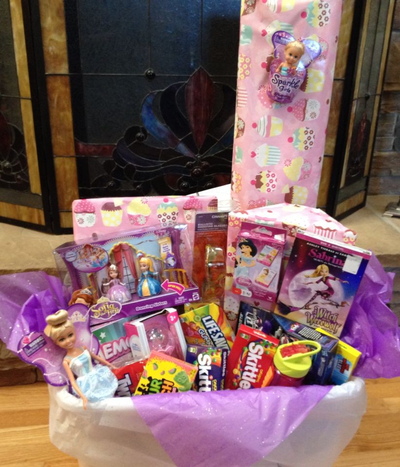 Best ideas about 5 Yr Old Girl Birthday Gift Ideas
. Save or Pin Birthday t basket for a five year old girl Now.